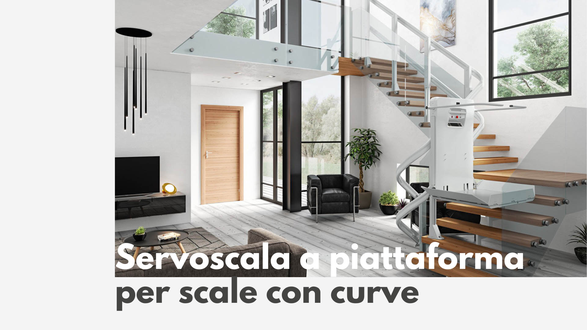 Servoscala a piattaforma
